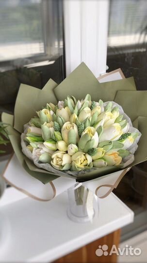 Сладкий букет из зефира