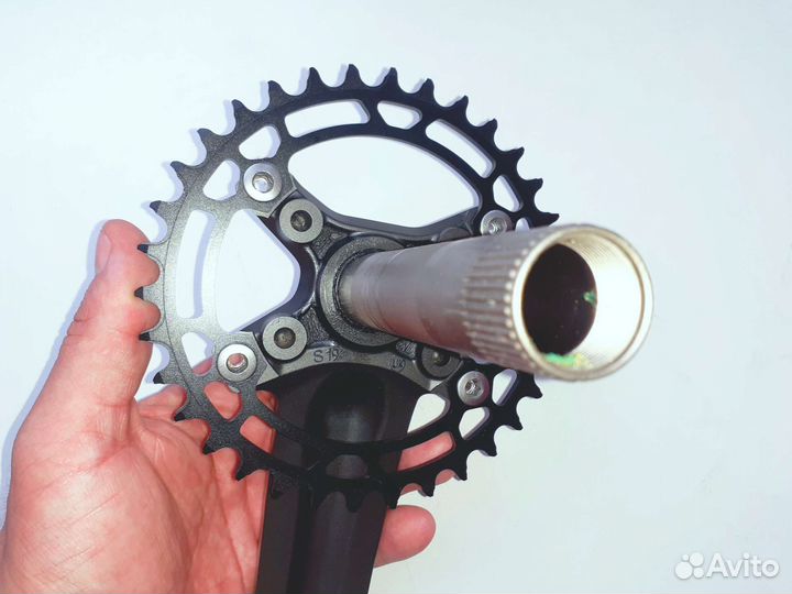 Шатуны Shimano Deore 34т с кареткой