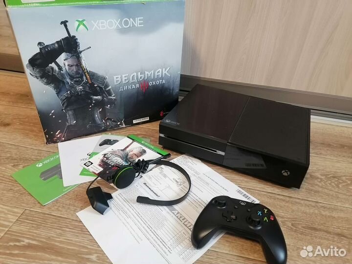 Xbox One 500gb+много игр