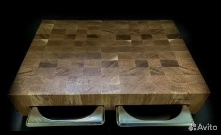 Доска кухонная торцевая с 2-мя гастроемкостями