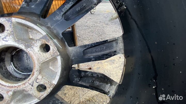 Диски+резина+датчики r18 на lexus