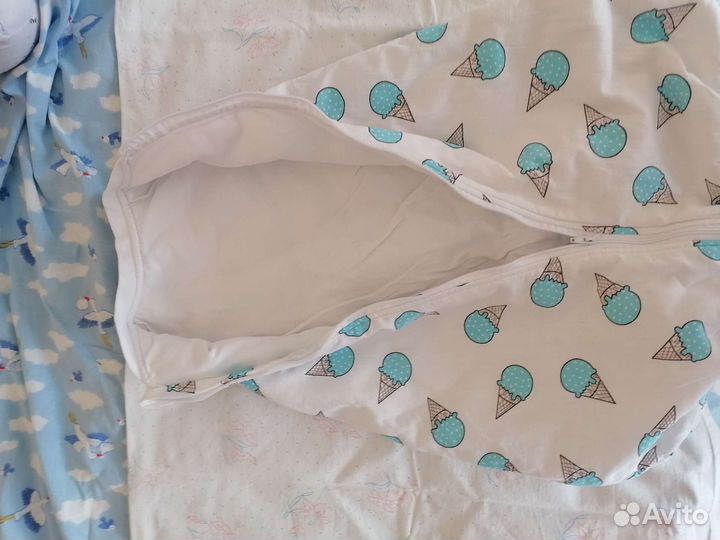 Спальный мешок детский для новорожденных