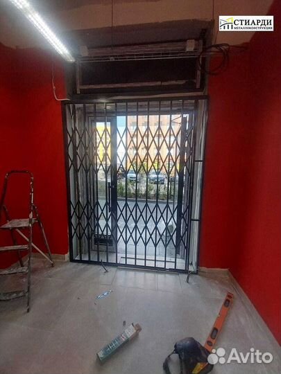 Решетки металлические на двери