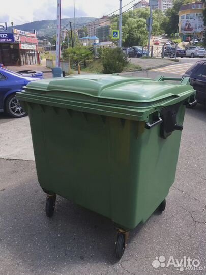 Мусорный бак евроконтейнер 1100 л Сочи