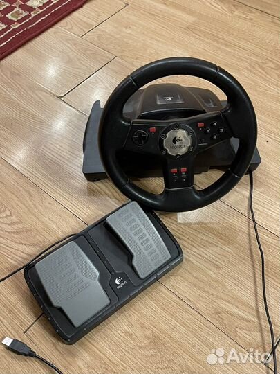 Игровой руль Logitech Formula Vibration Wheel