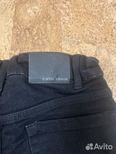 Джинсы черные размер 128 ostin