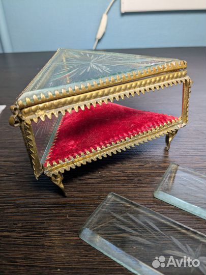 Шкатулка антикварная середина XX века