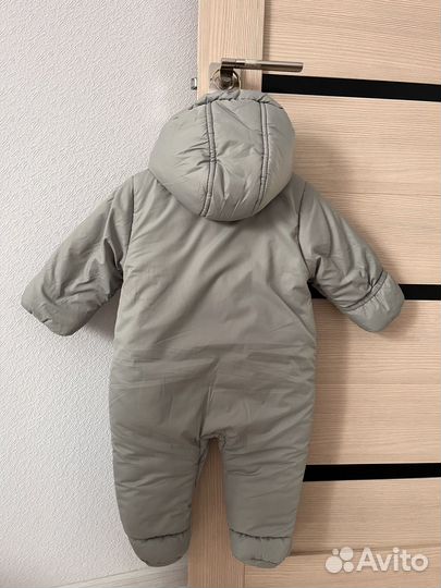 Комбинезон демисезонный утепленный 80р