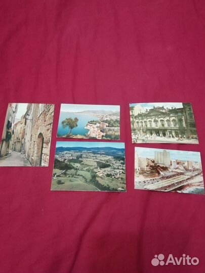 Почтовые карточки очень много