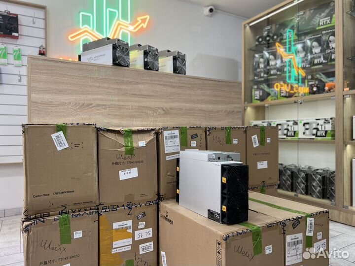 Асики Antminer/Whatsminer 96th-132th гарантия