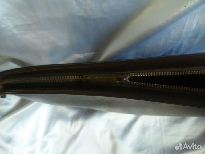 Папка на молнии СССР из кожзама inflot 1974 г