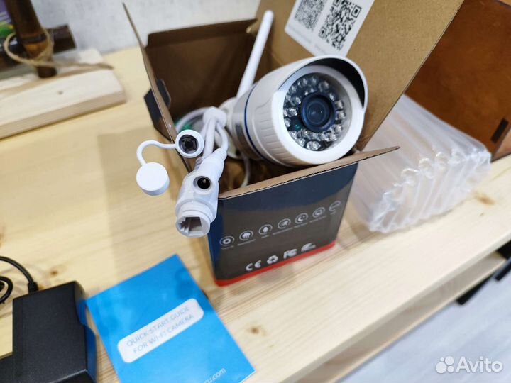 Уличная ip wifi камера 2мп,4мп с аудио записью