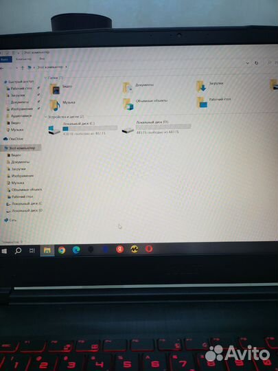 Игровой ноутбук MSI 1650ti MAx