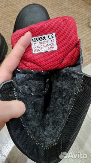 Ботинки мужские зимние uvex 42 размер новые