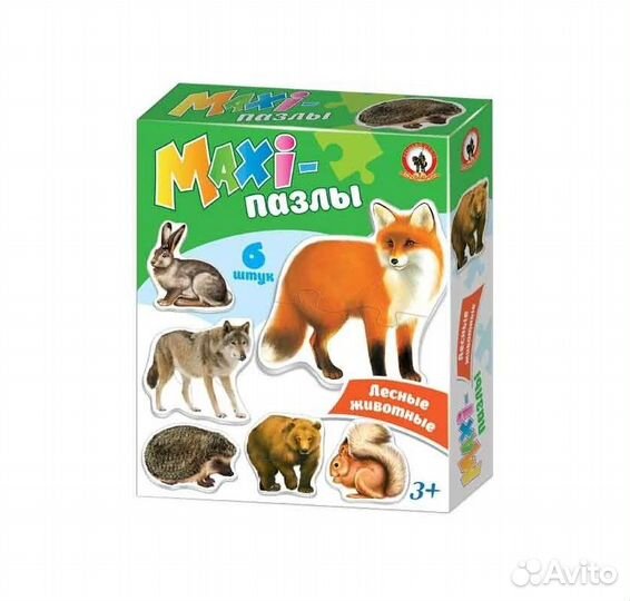 Maxi-пазлы Лесные животные 02544 41057