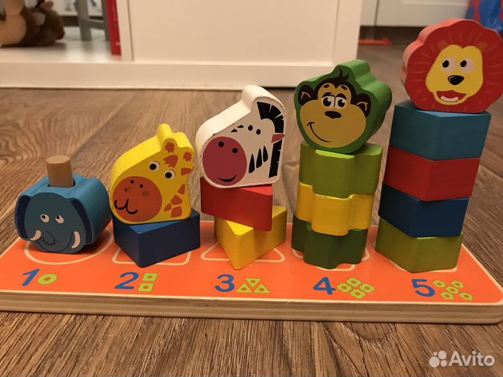 Паровоз сортер каталка чух-чух