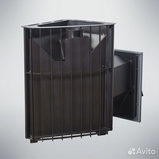 Печь Для Бани Бермуда правая удлиненная