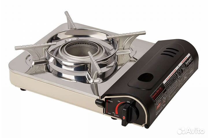 Плитка газовая туристическая, горелка циклон