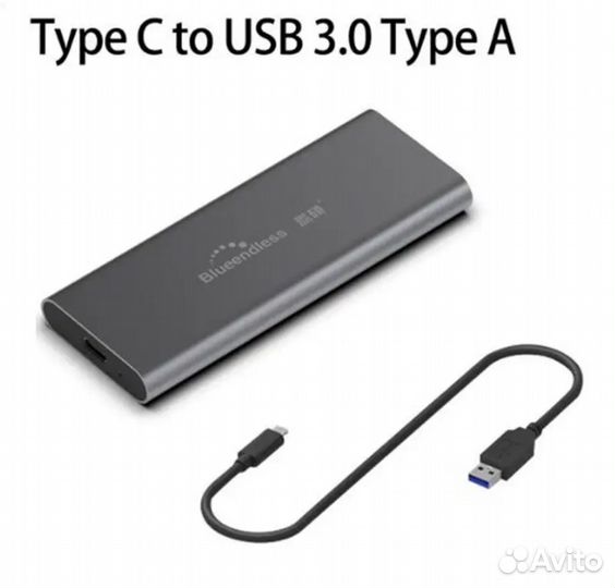 Внешний корпус для диска msata SSD USB 3