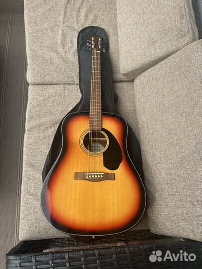 Акустическая гитара fender cd 60