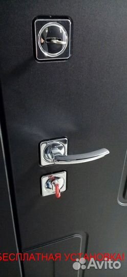 Входная дверь в квартиру с установкой