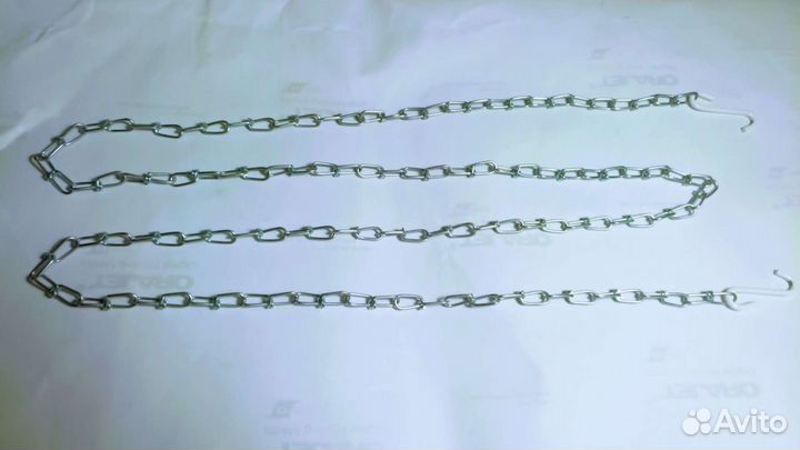 Цепочка декор-ная 1м50см,импорт,для врем-ных ограж