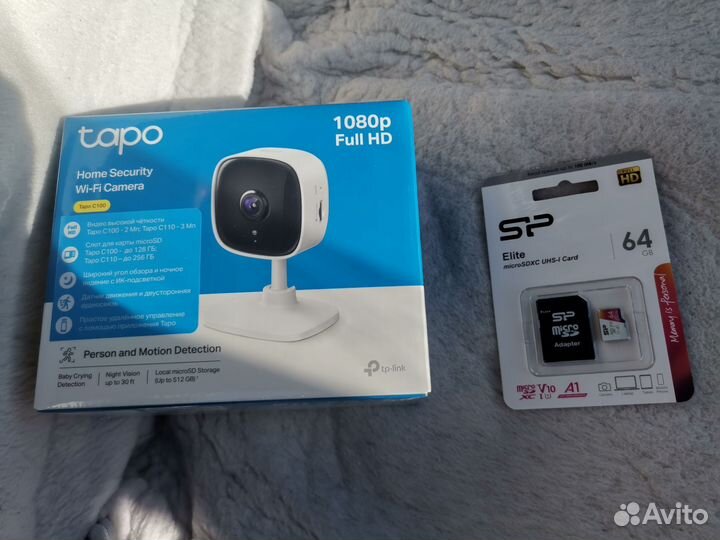 Камера видеонаблюдения, видеоняня, новая