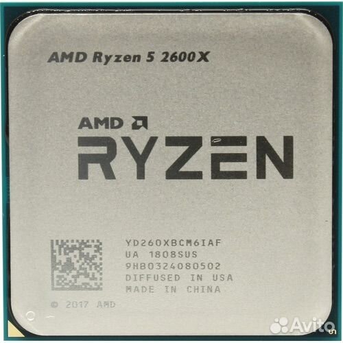 Процессор Ryzen 5 2600x