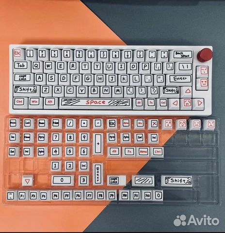 Кейкапы pbt xda для клавиатуры (keycaps) купить в Москве | Электроника ...