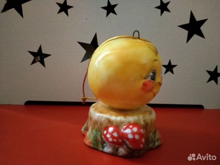Фарфоровая елочная игрушка