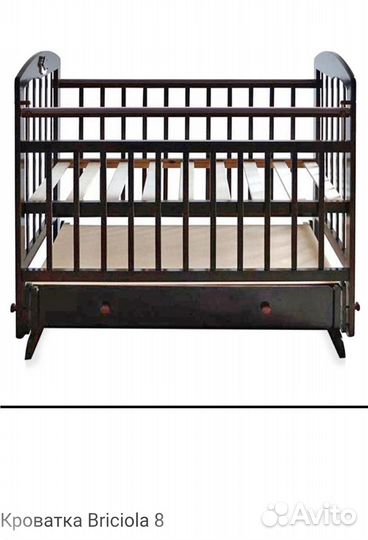 Детская кроватка + матрас в подарок