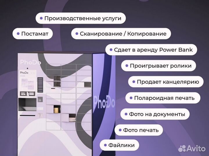 Готовый бизнес мини аппарат для печати