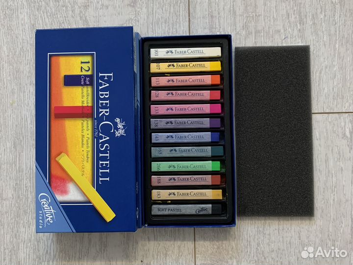 Пастель сухая Faberr-Castell 12 цветов
