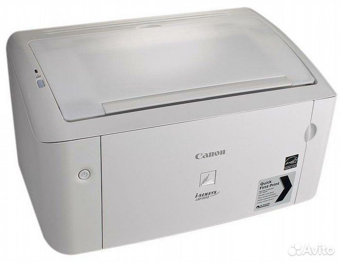 Лазерный б/у принтер с гарантией Canon LBP3010