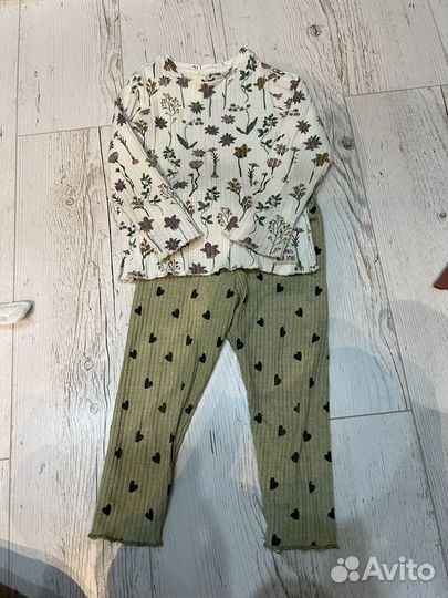 Вещи пакетом на девочку 98 zara hm