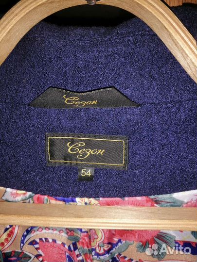Пальто женское размер 54