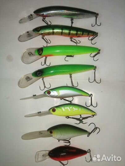 Тролинговые воблеры халко и понтон 21