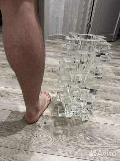 Ваза хрустальная