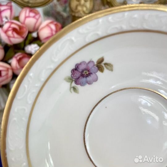 Кофе/чай пара Kbenhavns Porcellains Maleri KPM