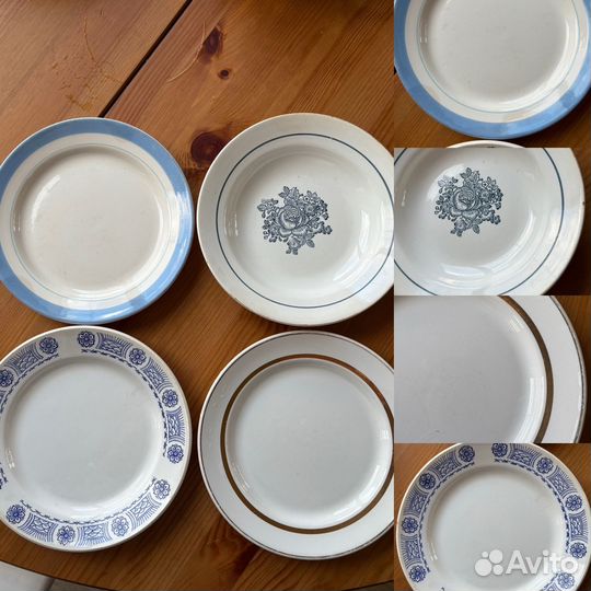 Тарелки зик Конаково СССР