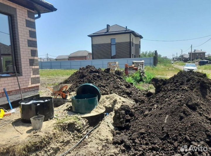 Установка канализации септик под ключ