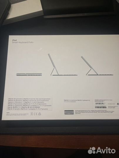 Клавиатура apple SMART keyboard folio 11