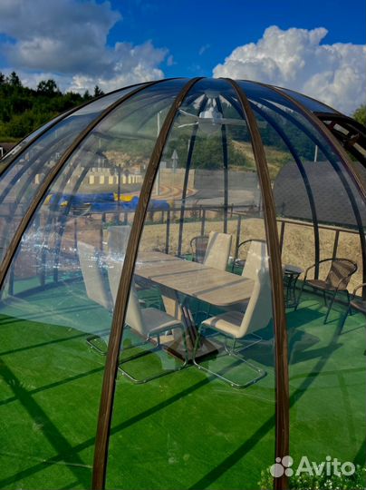 Беседка в форме купола над водой «Созвездие»