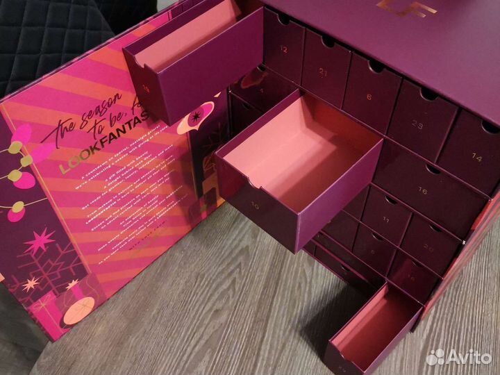 Адвент календарь коробка