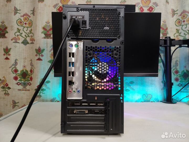 Игровой PC intel 12-24 ядер, RX590 8Gb, DDR4 16G