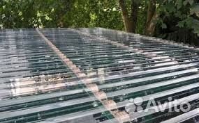 Кровельный поликарбонат монолитный