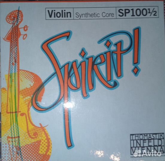 Струны для скрипки thomastik 1/2 Spirit