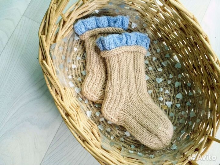 Носочки с рюшей детские (11см)