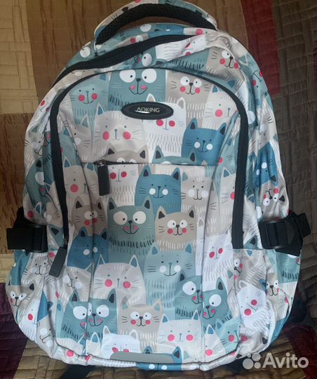 Рюкзак школьный детский для девочки новый
