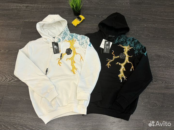 Худи philipp plein череп